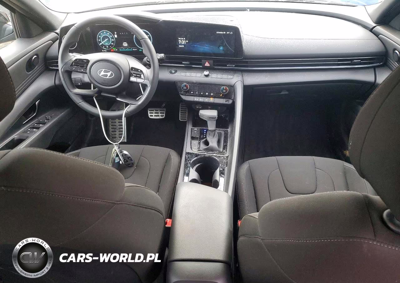 2026 Hyundai Elantra Hybrid Sel Sport VIN:KMHLM4DJ2TU184412 - 8