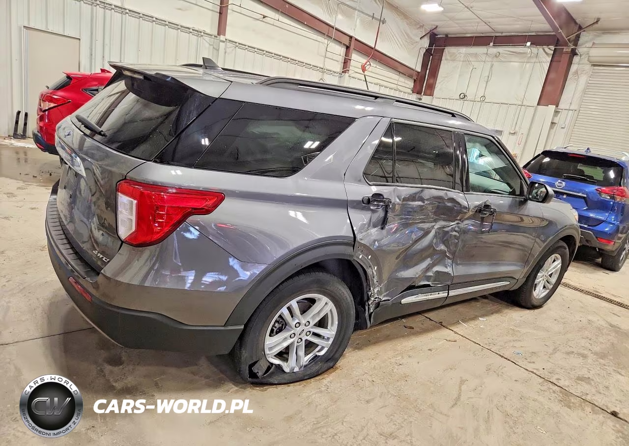 2022 Ford Explorer Xlt VIN:1FMSK8DH0NGA57259 - 3