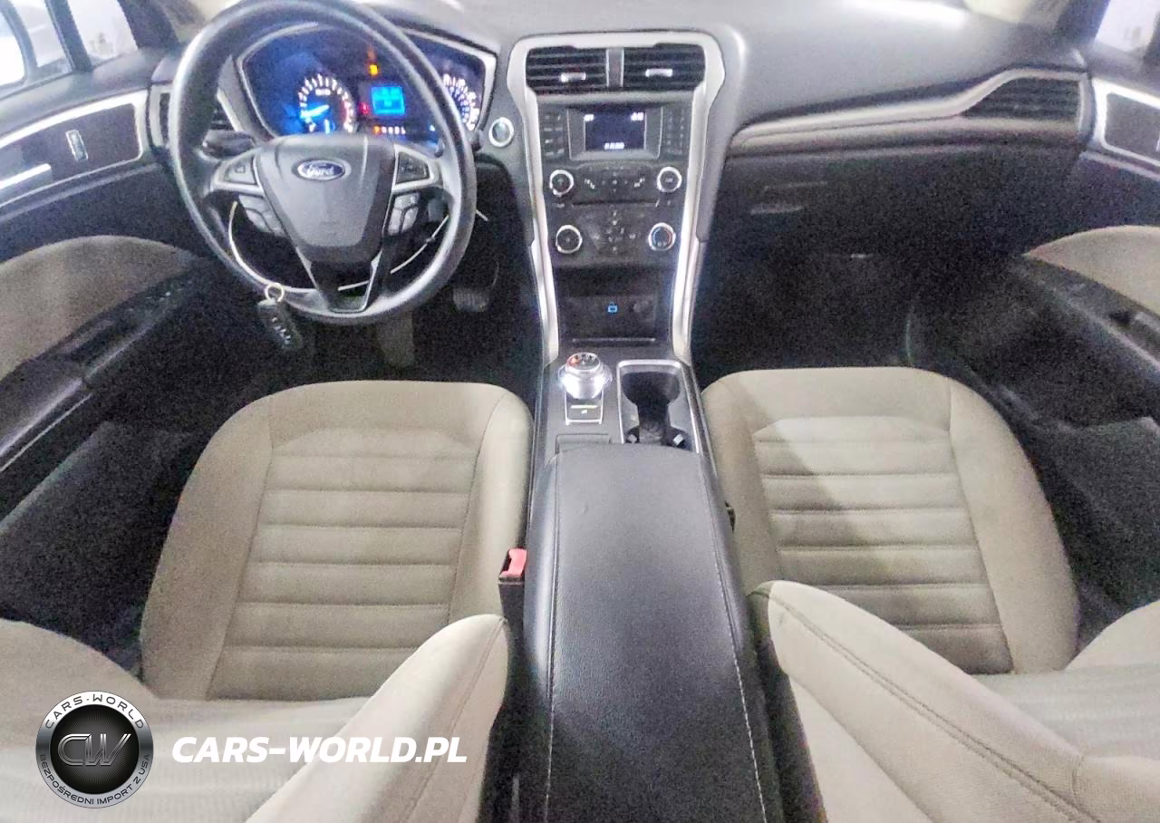 2017 Ford Fusion S VIN:3FA6P0G71HR367967 - 8