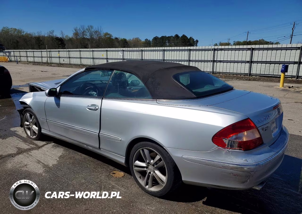 2008 Mercedes-Benz Clk 350 VIN:WDBTK56F78T095472 - 2
