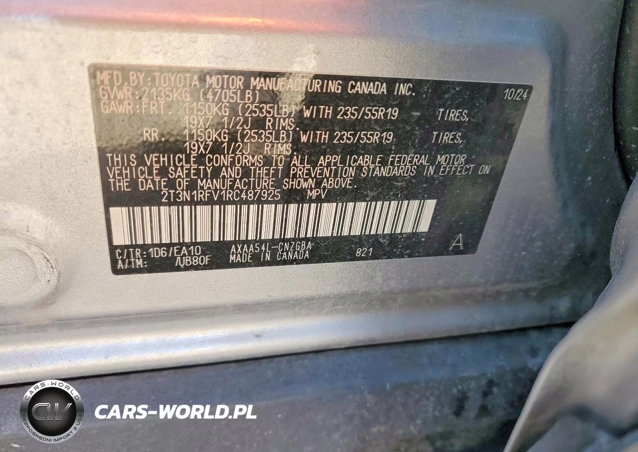 2024 Toyota Rav4 Limited VIN:2T3N1RFV1RC487925 - 13