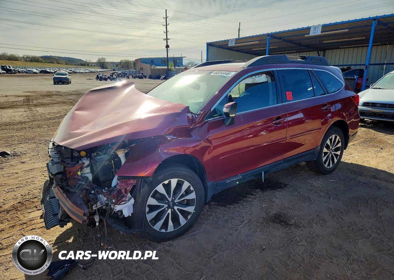 2016 Subaru Outback 2.5I Limited – zdjęcie 1 z 12
