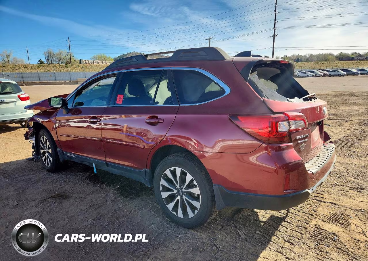 2016 Subaru Outback 2.5I Limited VIN:4S4BSBNC2G3359095 - 2