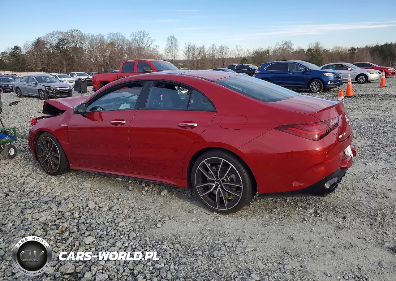 2025 Mercedes-Benz Cla Amg 35 4Matic VIN:W1K5J5BBXSN525884 - 2