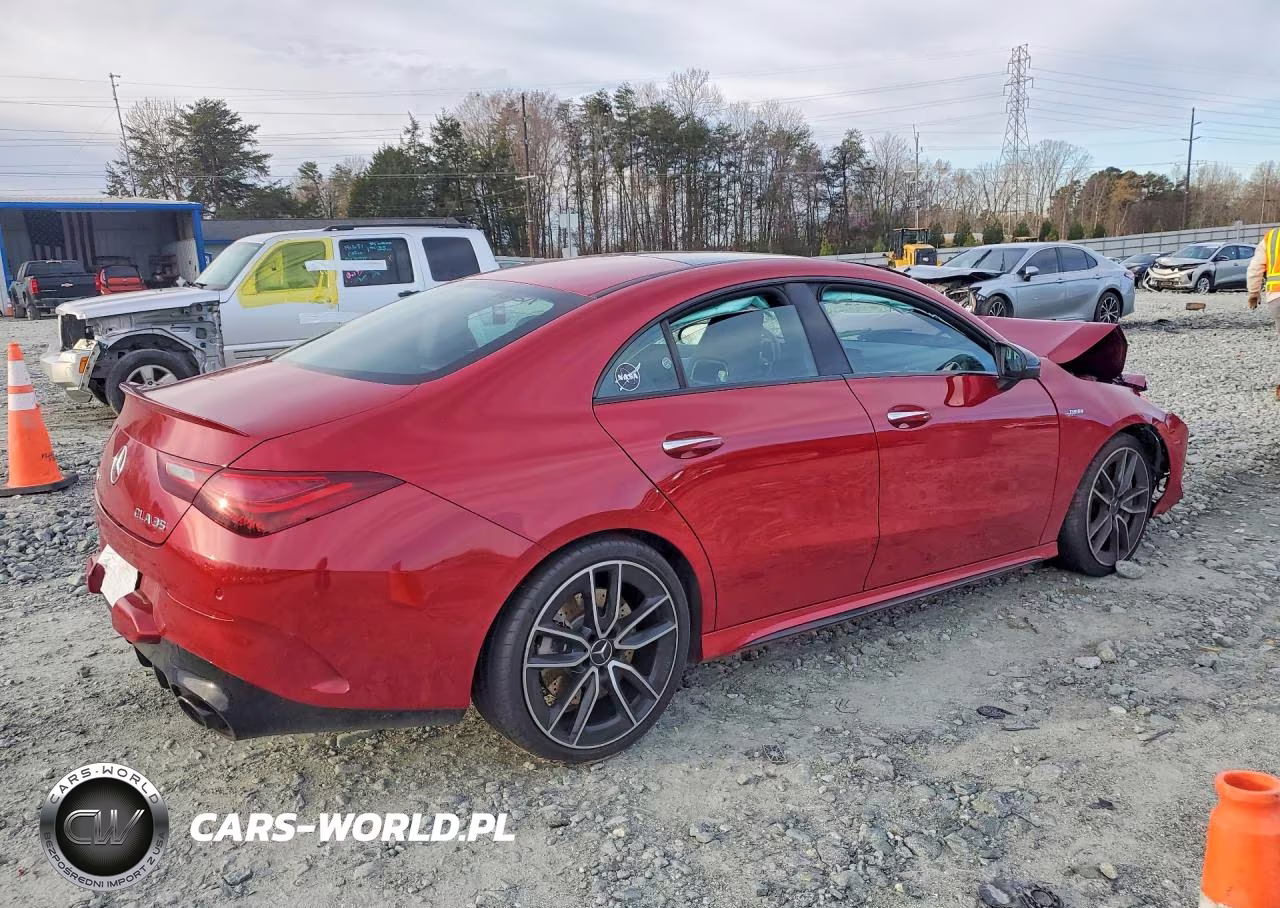 2025 Mercedes-Benz Cla Amg 35 4Matic VIN:W1K5J5BBXSN525884 - 3