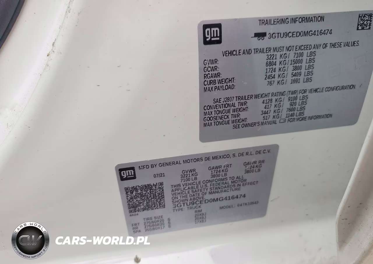 2021 GMC Sierra K1500 Elevation VIN:3GTU9CED0MG416474 - 12