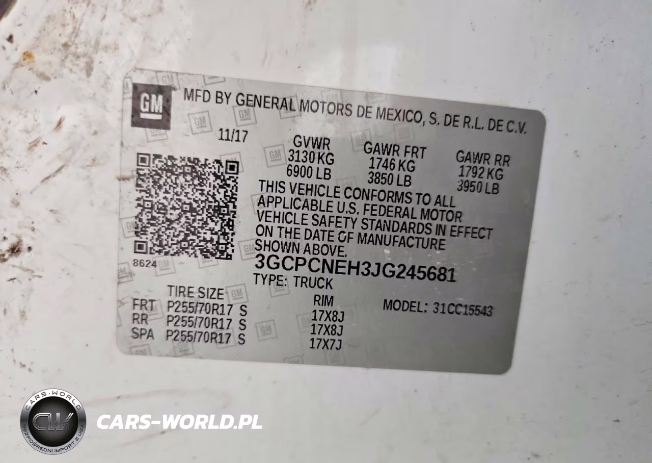 2018 Chevrolet Silverado C1500 VIN:3GCPCNEH3JG245681 - 12