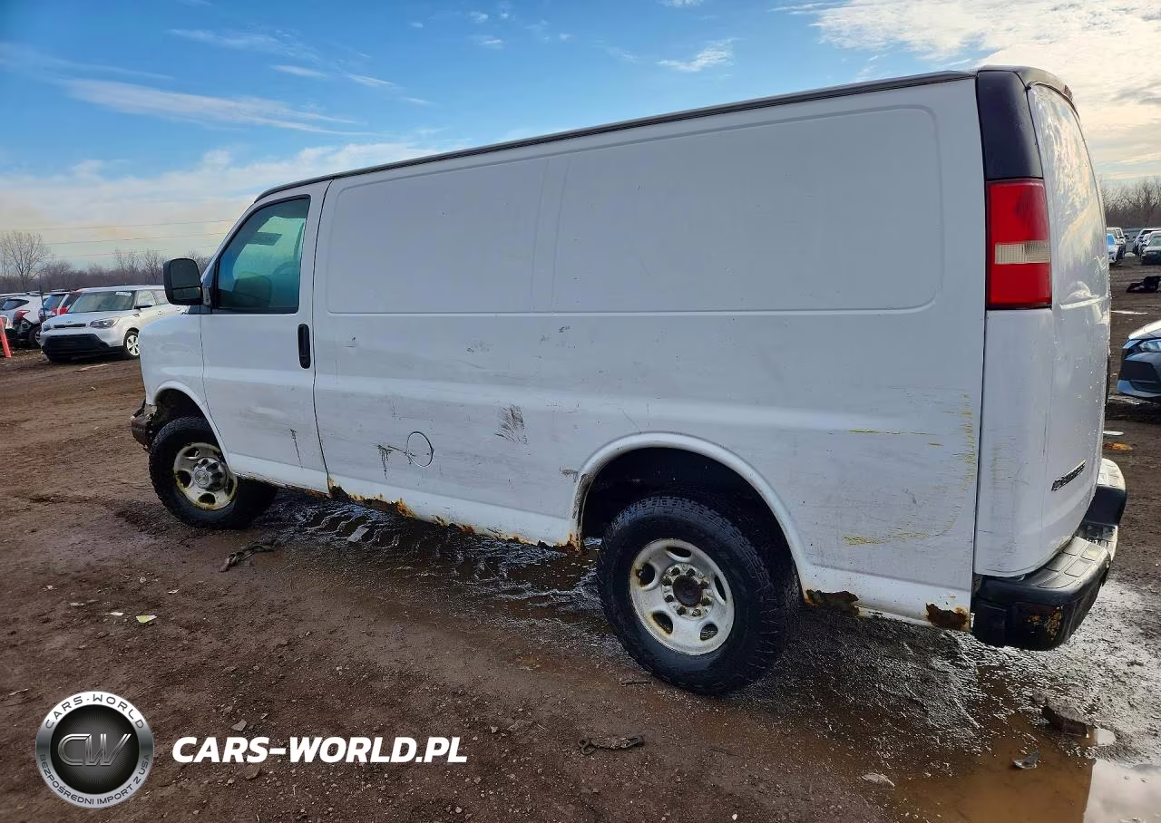 2008 Chevrolet Express G2500 Delivery Van VIN:1GCGG25C581104207 - 2