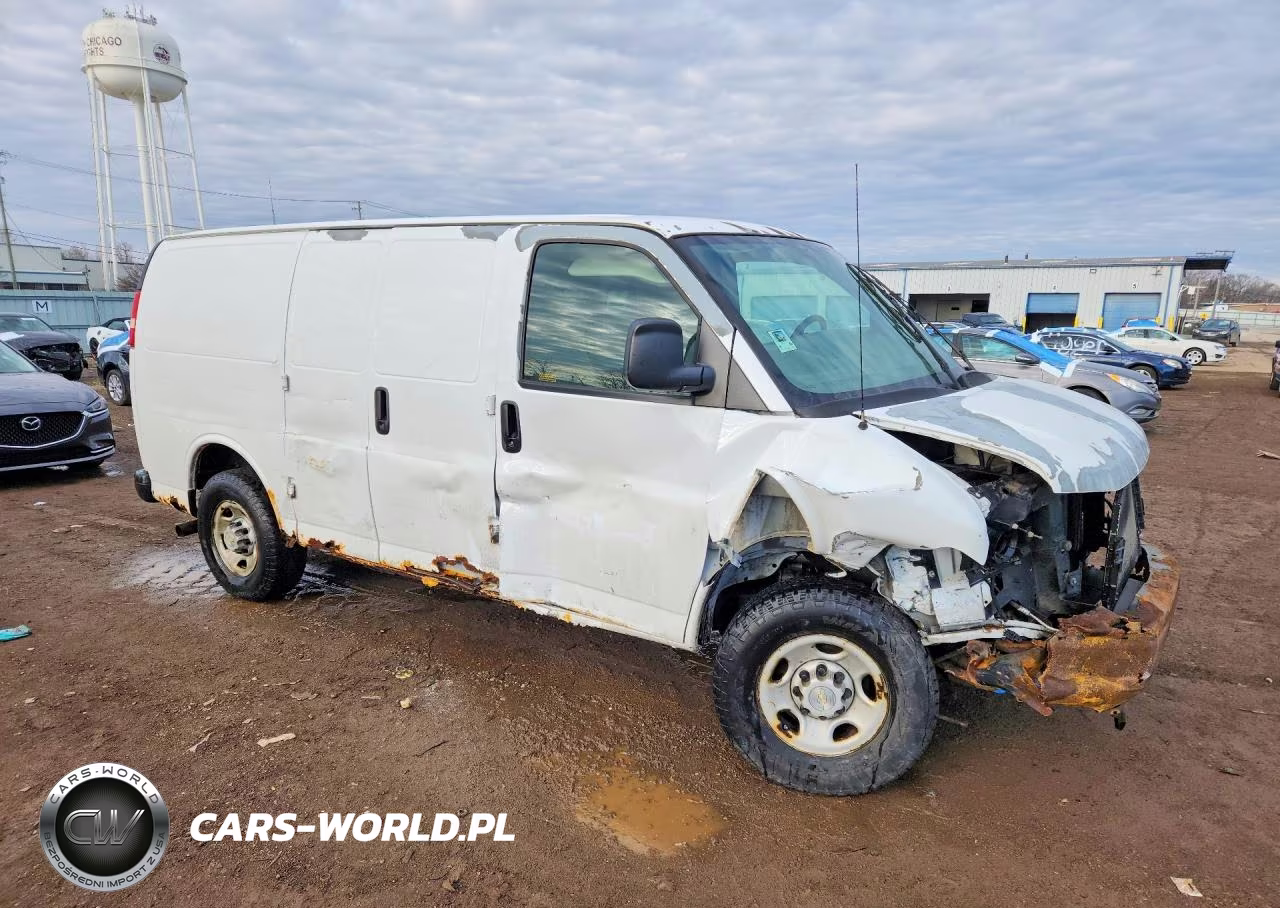 2008 Chevrolet Express G2500 Delivery Van VIN:1GCGG25C581104207 - 4