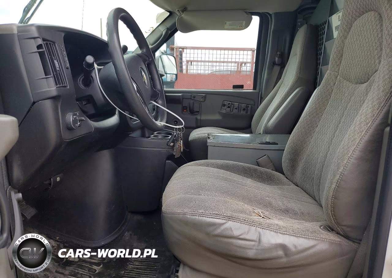 2008 Chevrolet Express G2500 Delivery Van VIN:1GCGG25C581104207 - 7