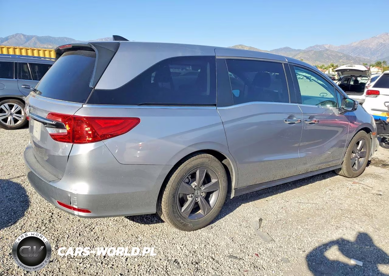 2022 Honda Odyssey Ex VIN:5FNRL6H52NB017005 - 3