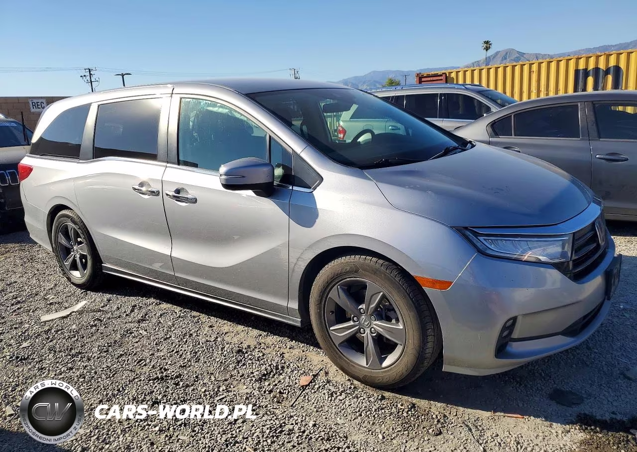2022 Honda Odyssey Ex VIN:5FNRL6H52NB017005 - 4