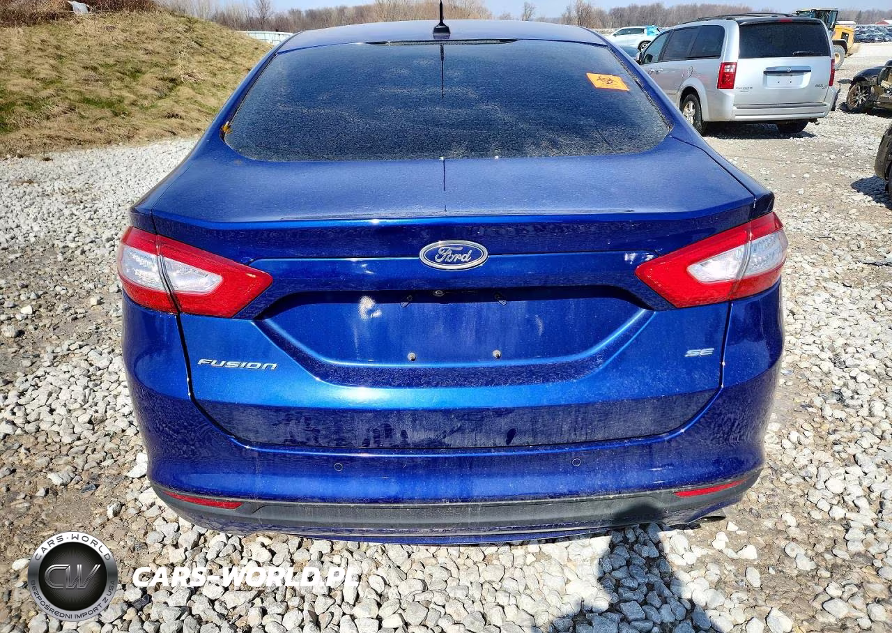 2016 Ford Fusion Se VIN:1FA6P0H78G5133650 - 6