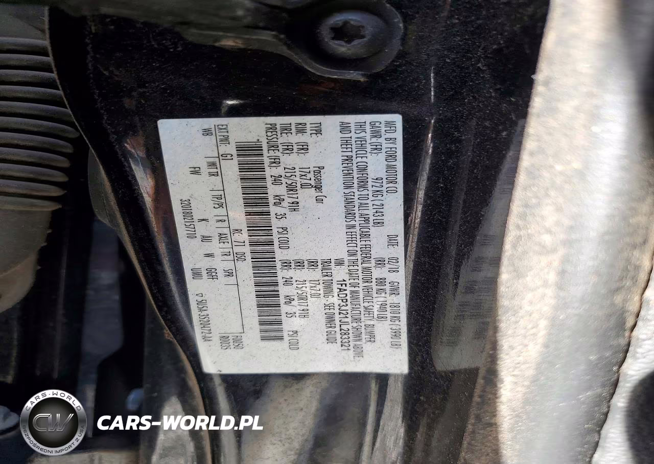 2018 Ford Focus Titanium VIN:1FADP3J21JL283321 - 12