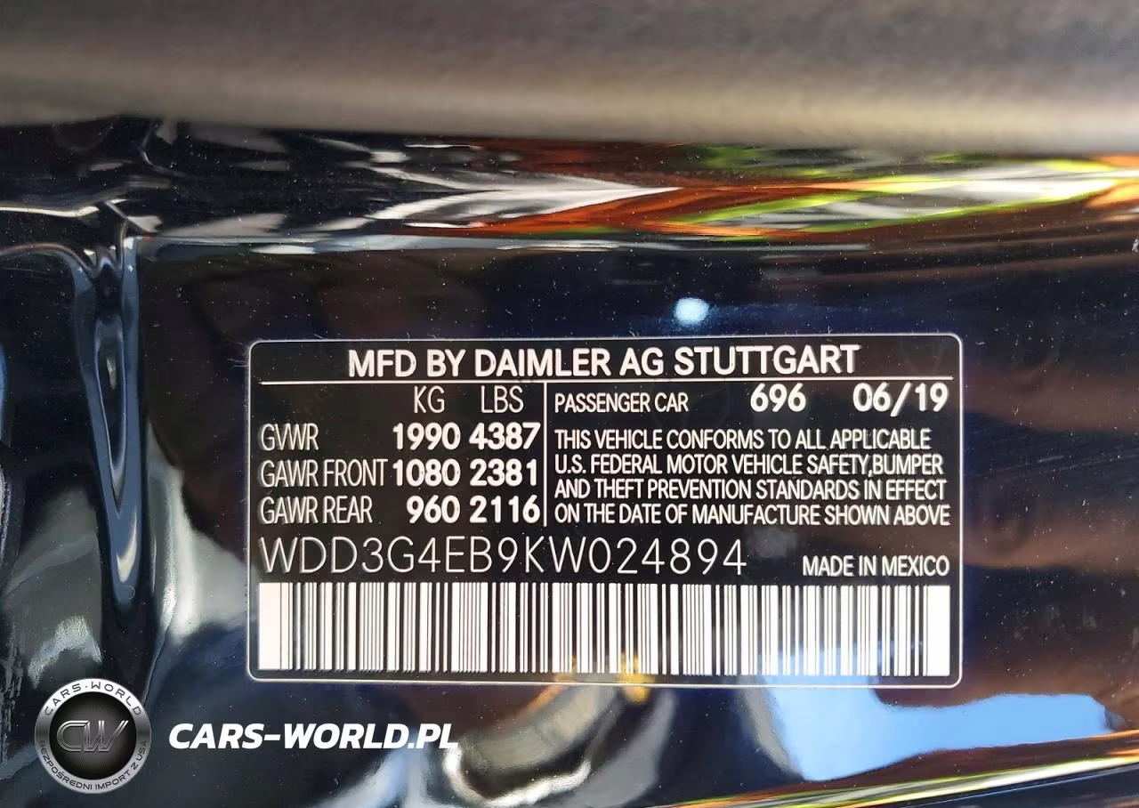 2019 Mercedes-Benz A 220 VIN:WDD3G4EB9KW024894 - 13