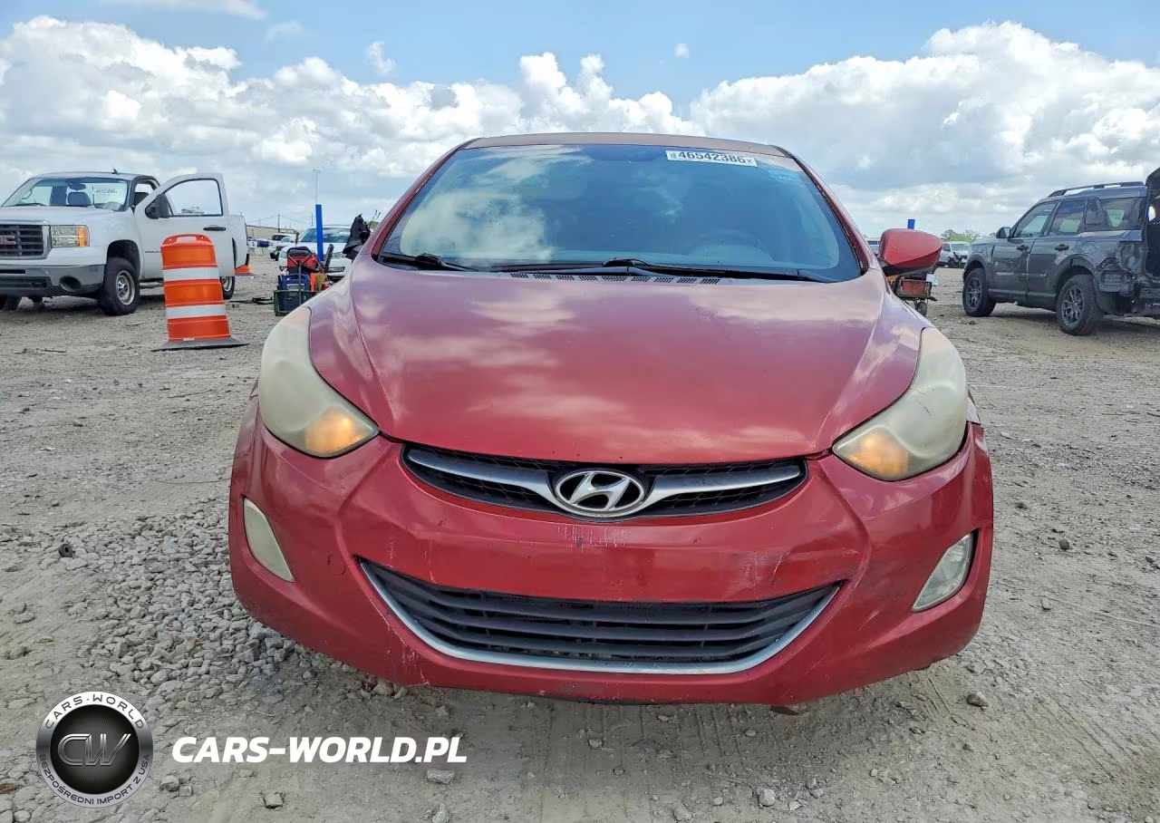 2012 Hyundai Elantra Gls VIN:KMHDH4AE5CU267705 - 5