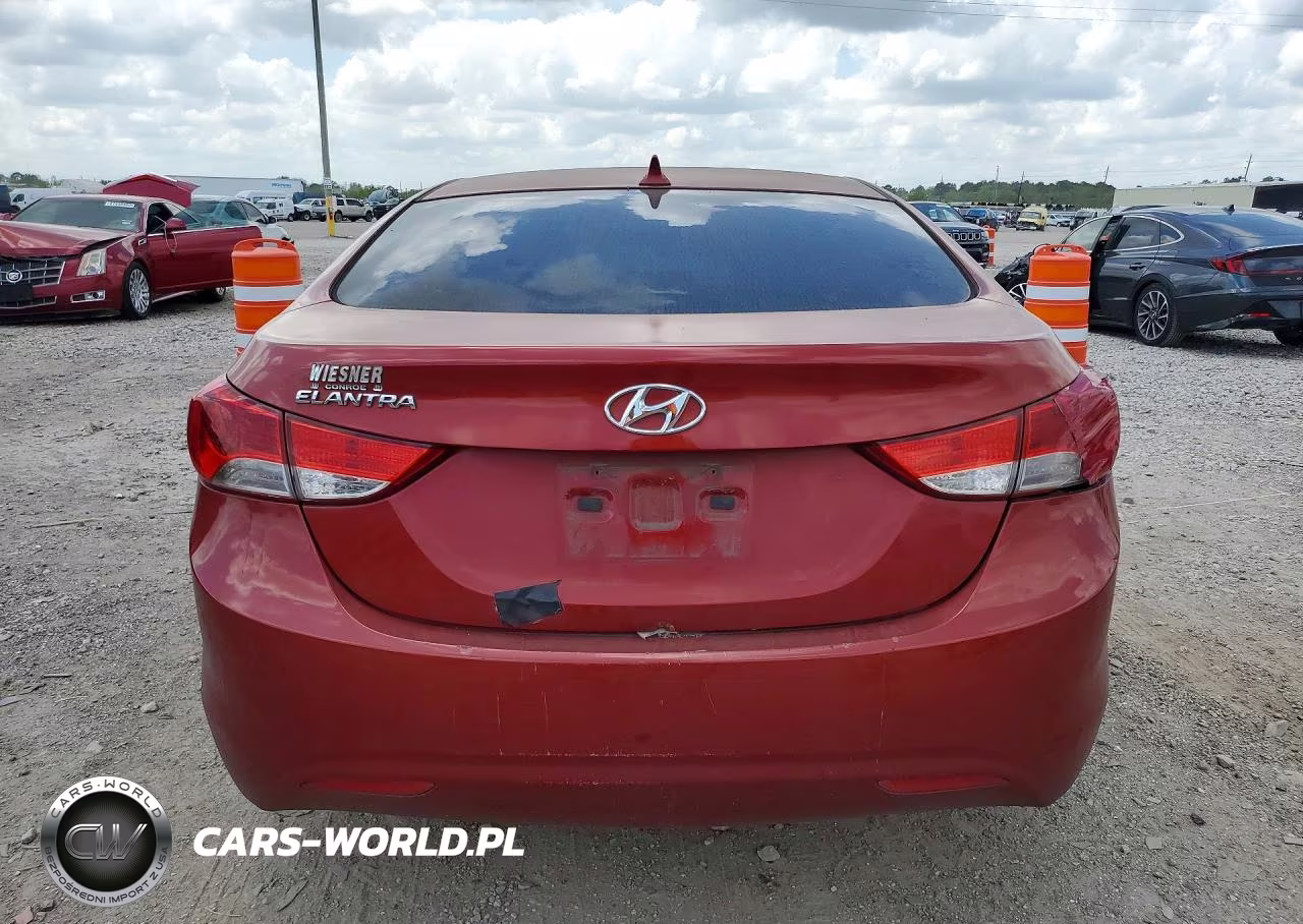 2012 Hyundai Elantra Gls VIN:KMHDH4AE5CU267705 - 6