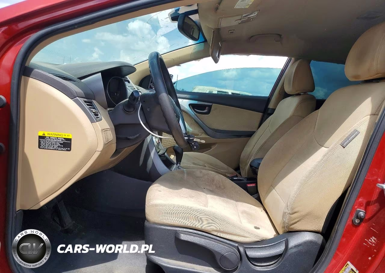 2012 Hyundai Elantra Gls VIN:KMHDH4AE5CU267705 - 7