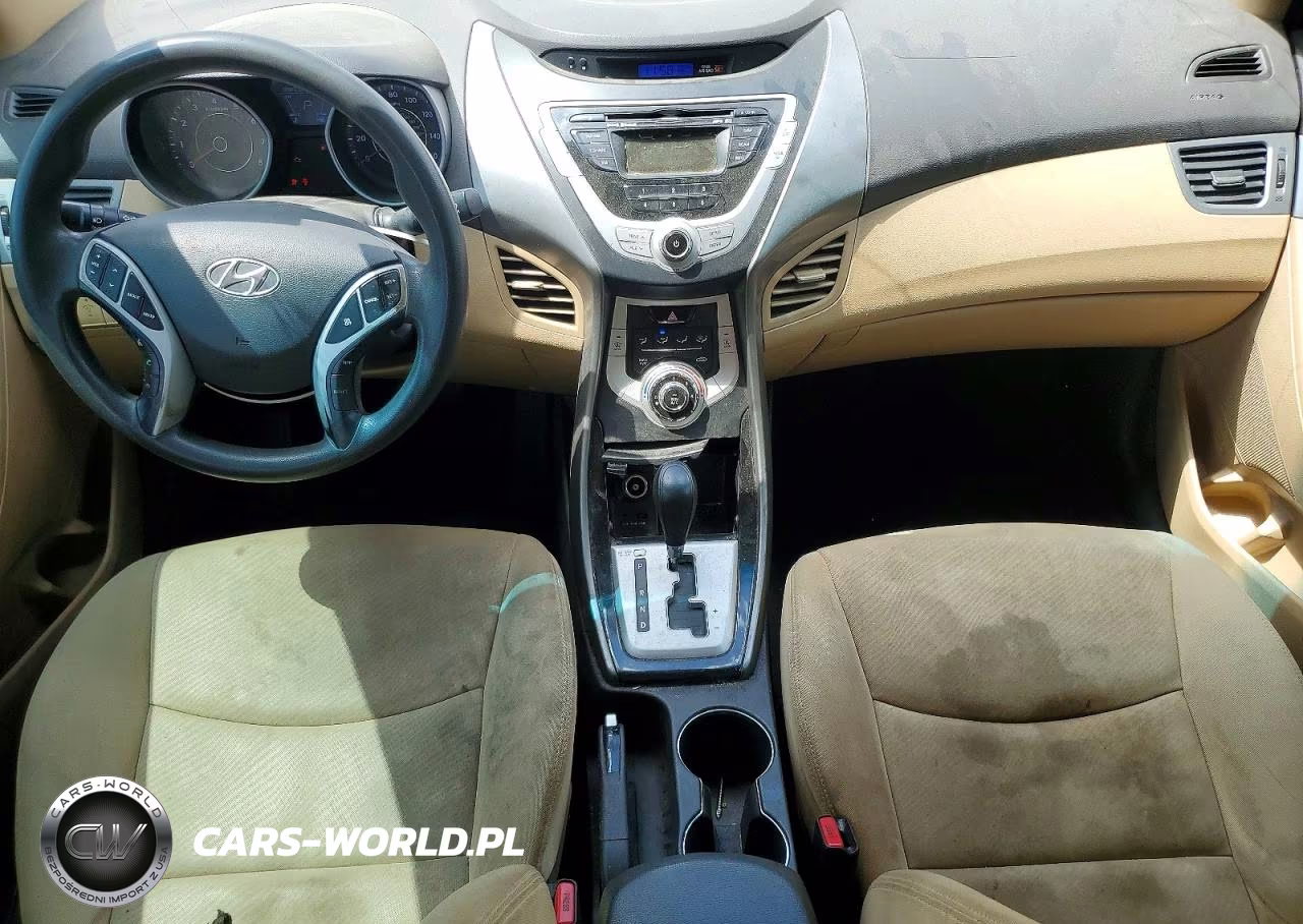 2012 Hyundai Elantra Gls VIN:KMHDH4AE5CU267705 - 8