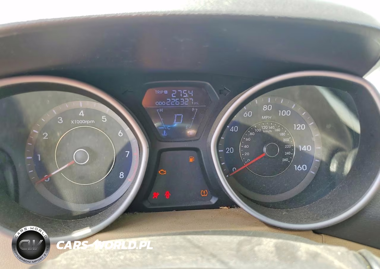2012 Hyundai Elantra Gls VIN:KMHDH4AE5CU267705 - 9