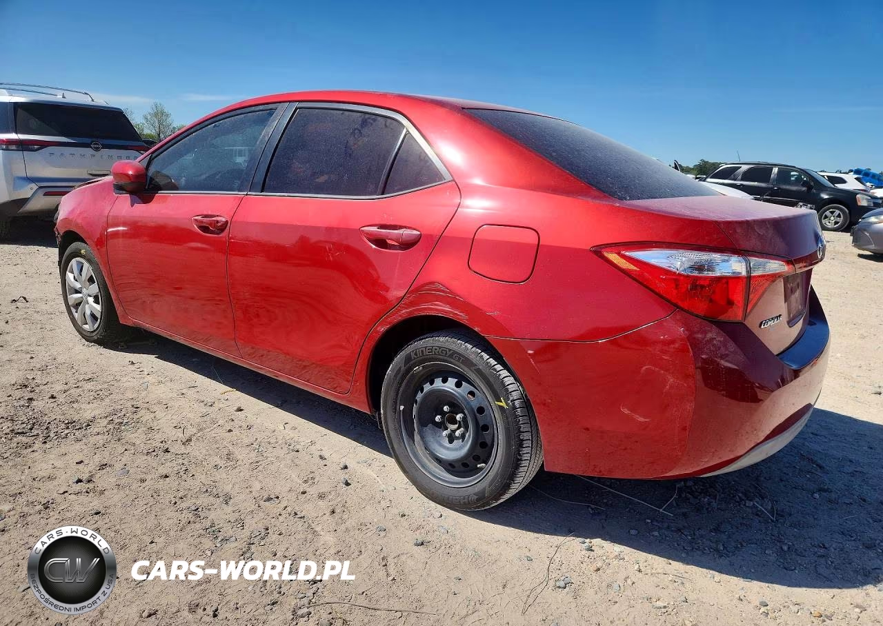 2015 Toyota Corolla Le VIN:5YFBURHE6FP325056 - 2