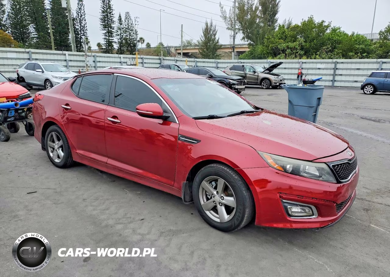 2015 Kia Optima Lx VIN:5XXGM4A78FG480964 - 4