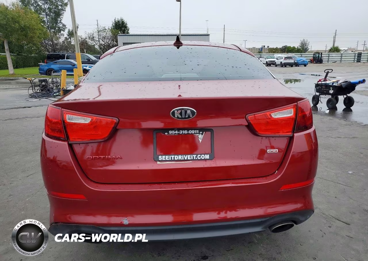 2015 Kia Optima Lx VIN:5XXGM4A78FG480964 - 6