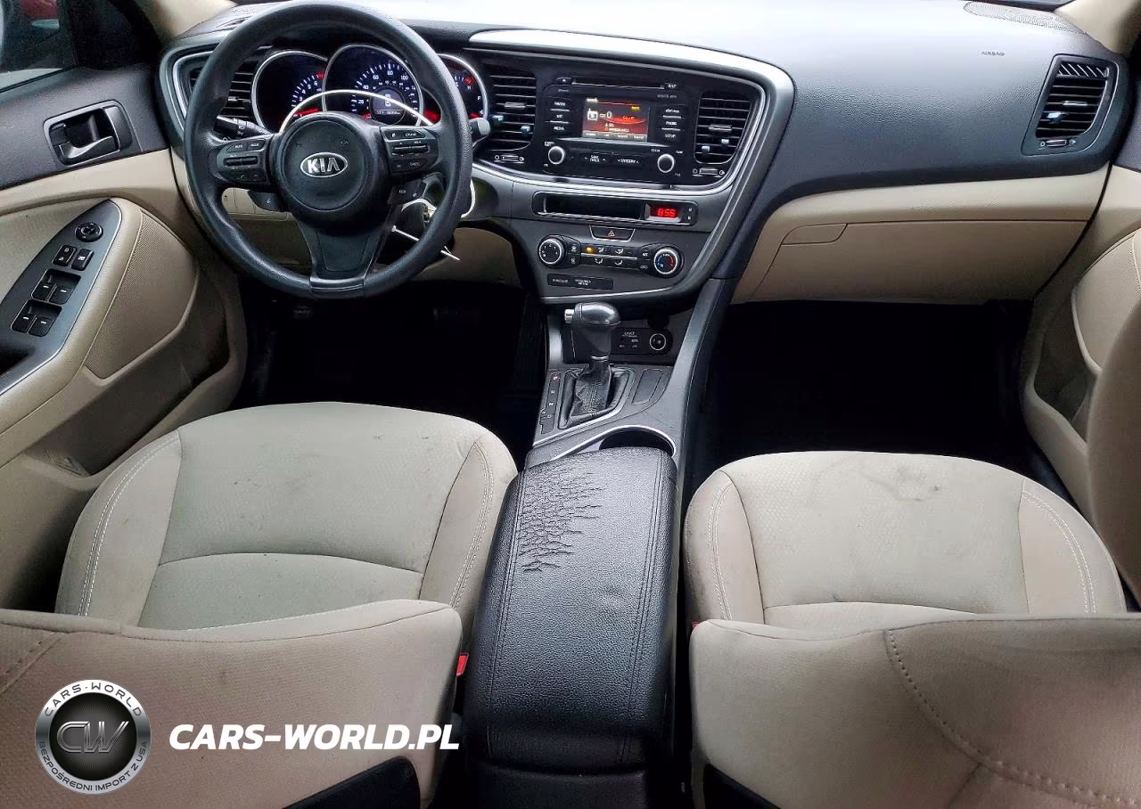 2015 Kia Optima Lx VIN:5XXGM4A78FG480964 - 8