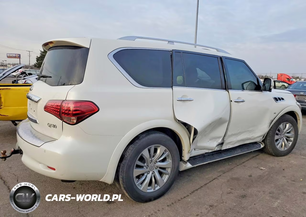 2016 Infiniti Qx80 Base VIN:JN8AZ2NF9G9611240 - 3