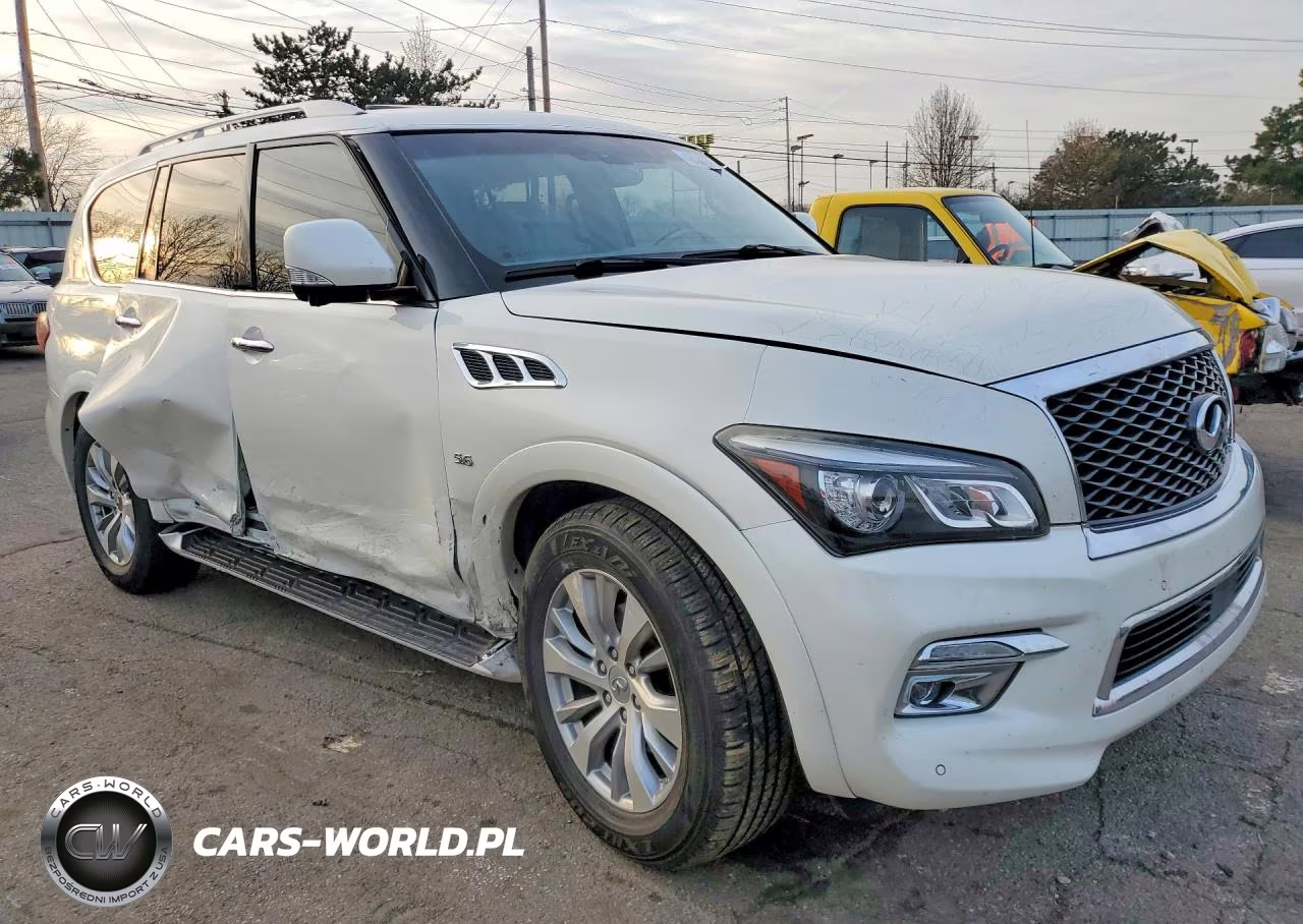 2016 Infiniti Qx80 Base VIN:JN8AZ2NF9G9611240 - 4