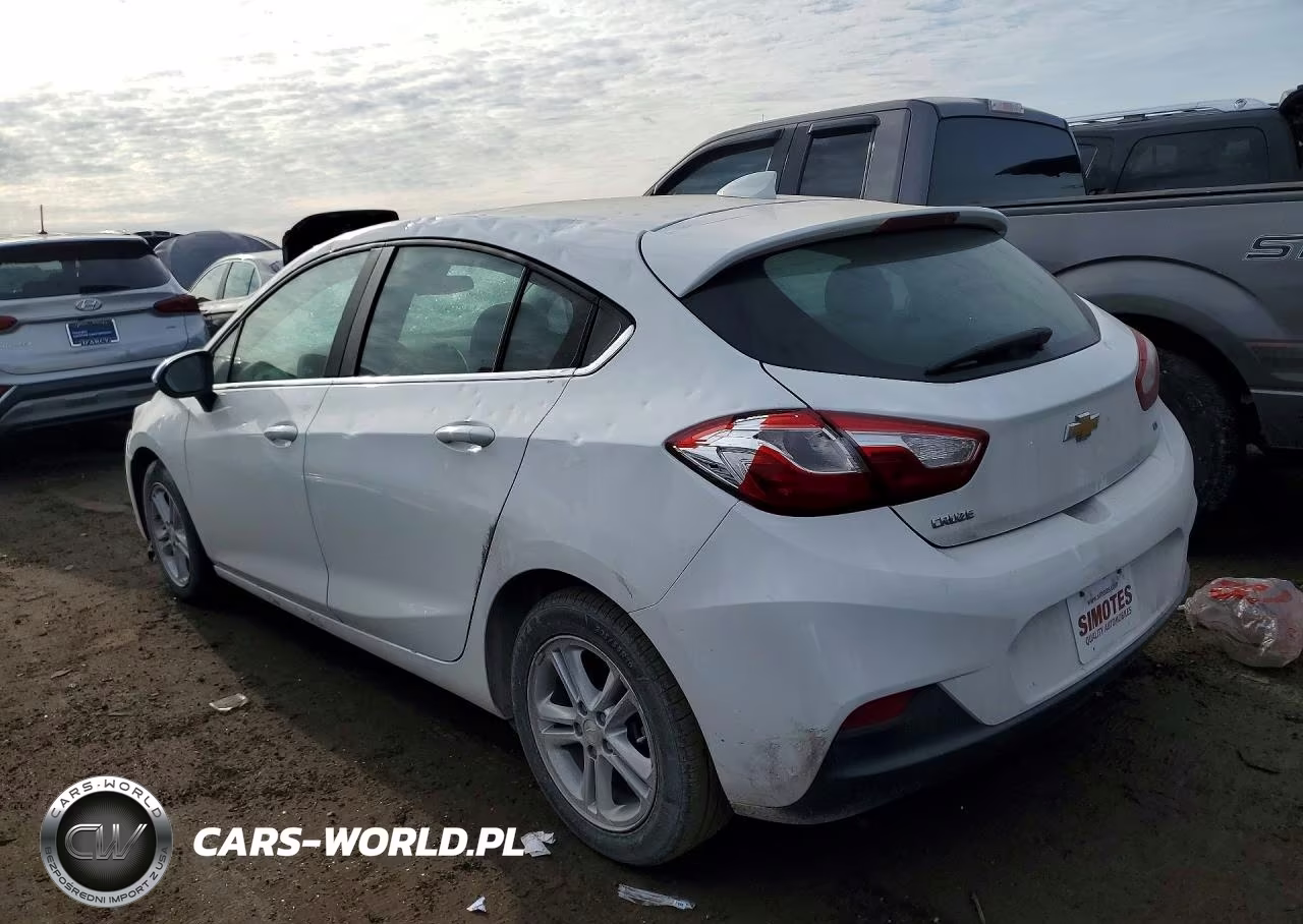 2017 Chevrolet Cruze Lt VIN:3G1BE6SM6HS545100 - 2