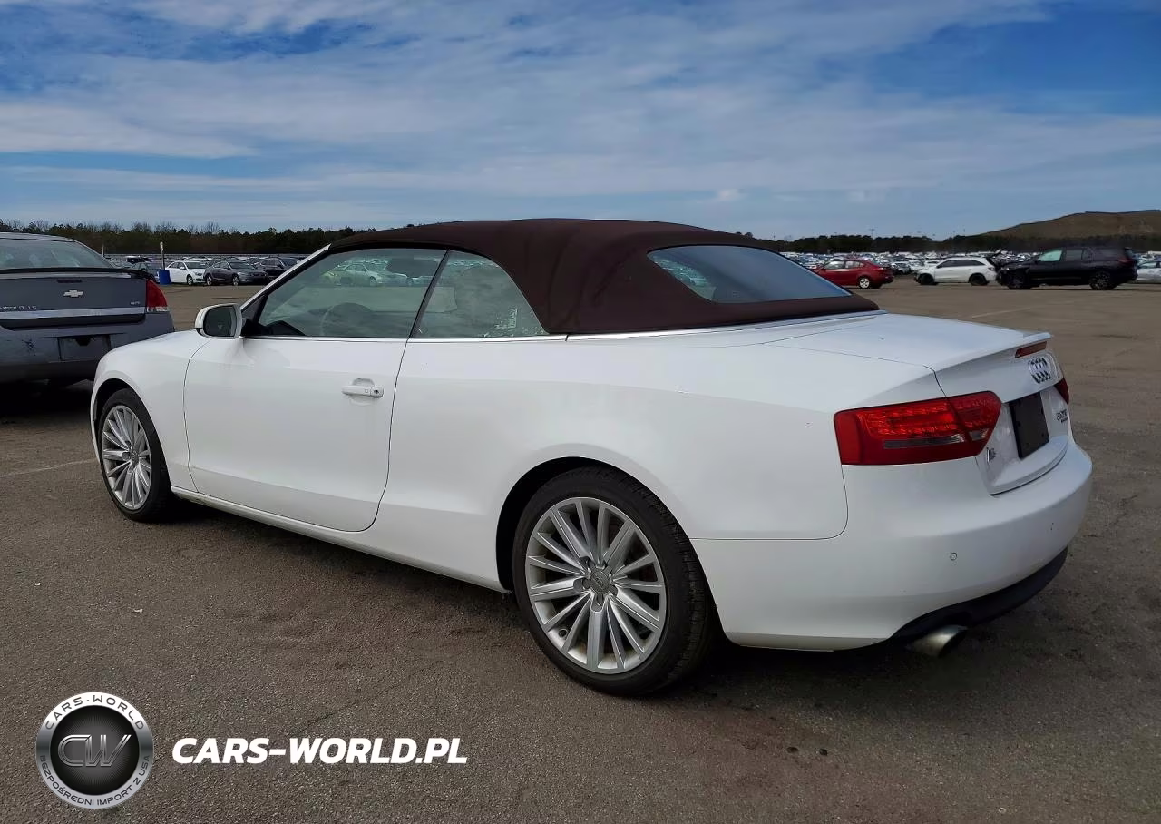 2012 Audi A5 Premium Plus VIN:WAULFAFH3CN004014 - 2