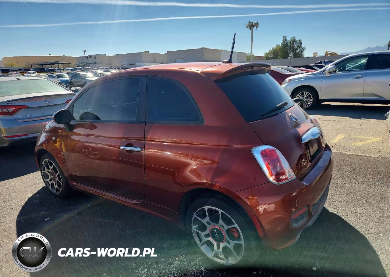 2012 Fiat 500 Sport VIN:3C3CFFBR2CT270496 - 2