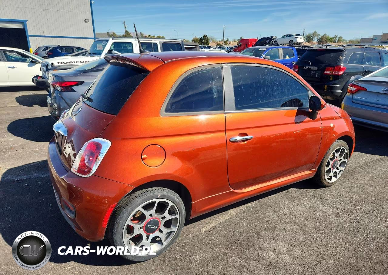 2012 Fiat 500 Sport VIN:3C3CFFBR2CT270496 - 3