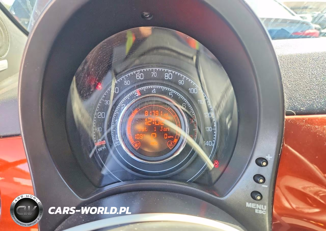 2012 Fiat 500 Sport VIN:3C3CFFBR2CT270496 - 9