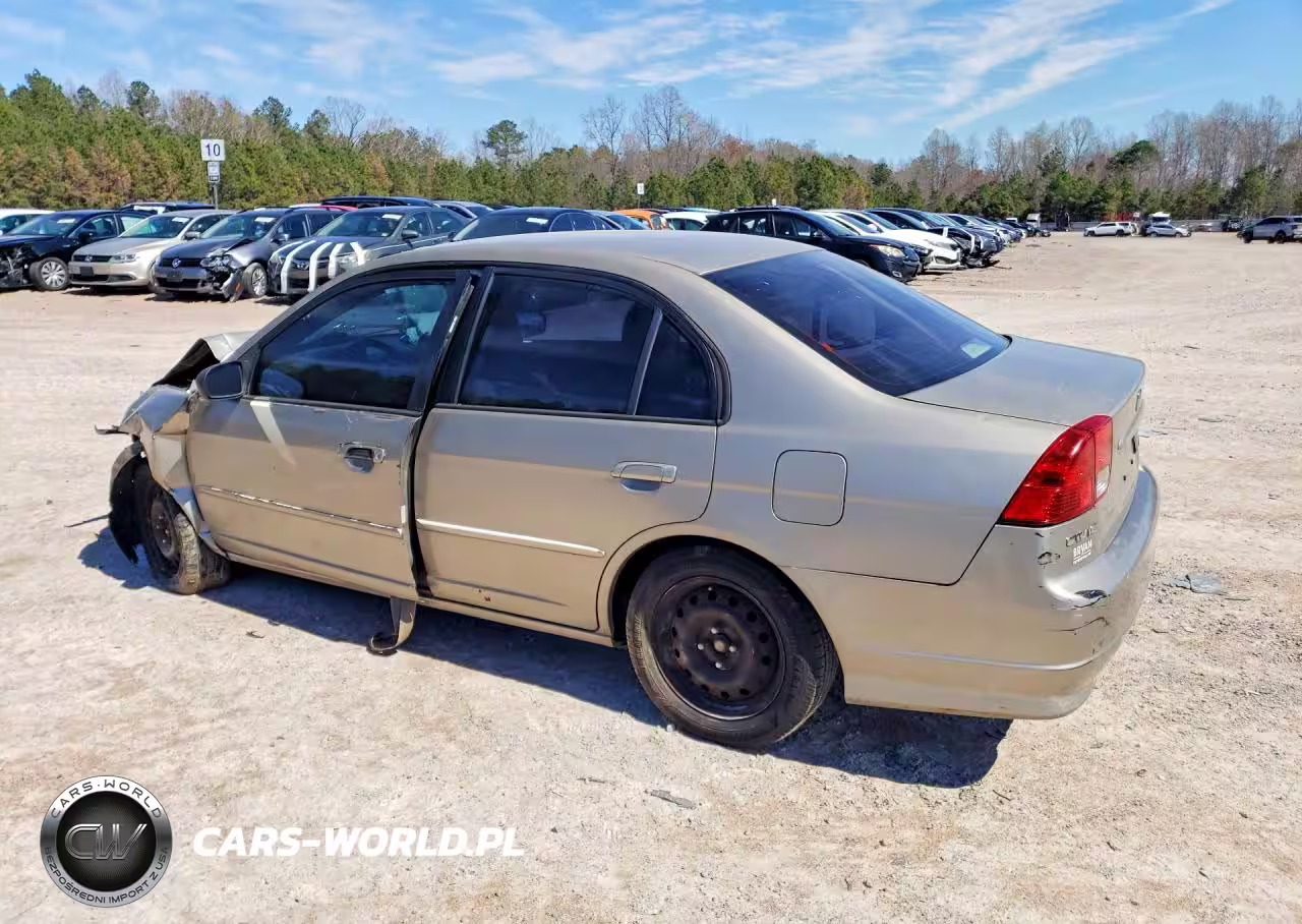 2004 Honda Civic Lx VIN:2HGES16594H620809 - 2