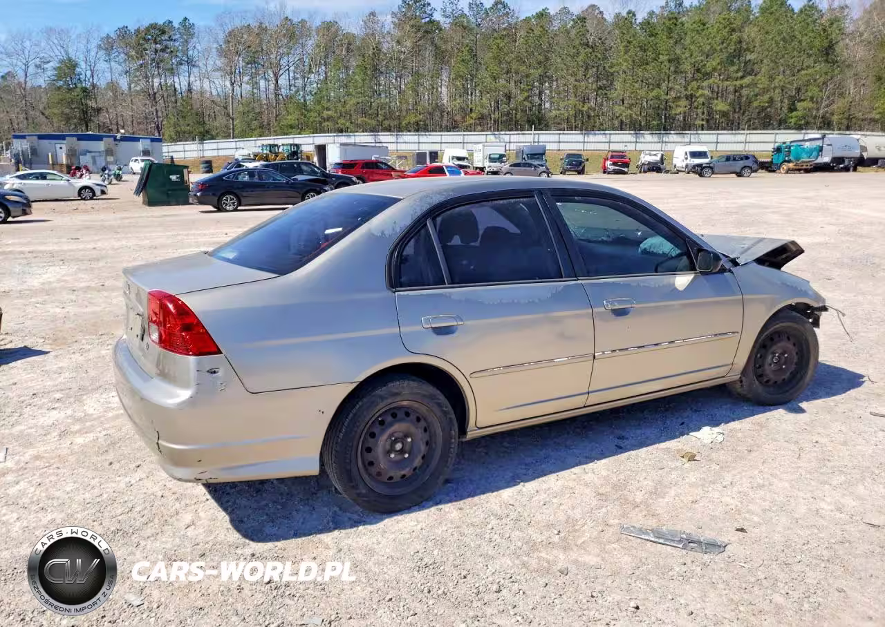 2004 Honda Civic Lx VIN:2HGES16594H620809 - 3