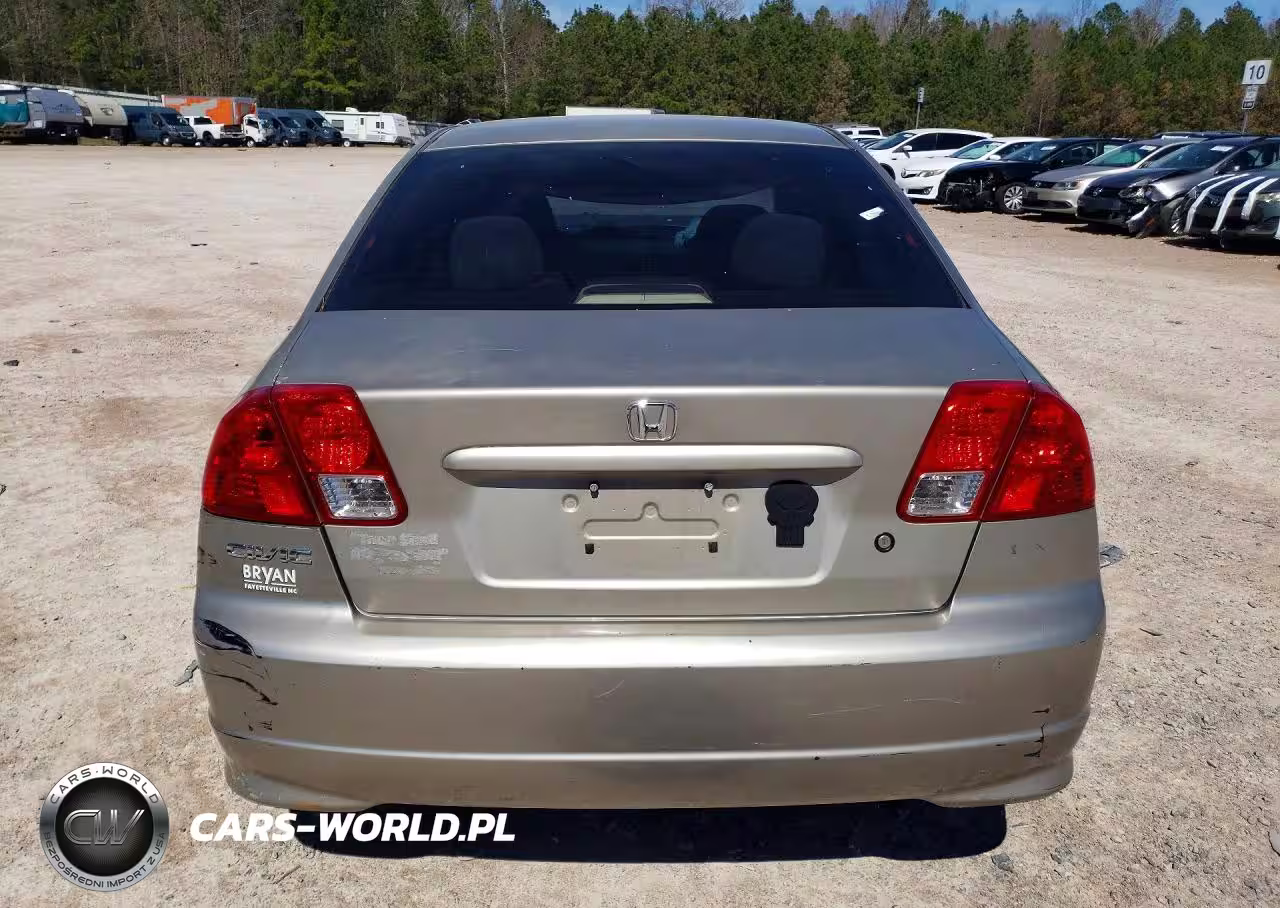 2004 Honda Civic Lx VIN:2HGES16594H620809 - 6