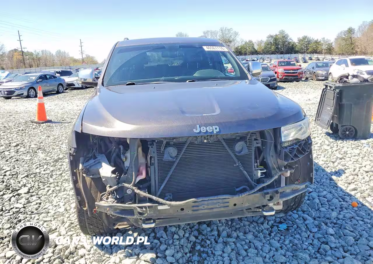 2015 Jeep Grand Cherokee Overland VIN:1C4RJFCG0FC767872 - 5