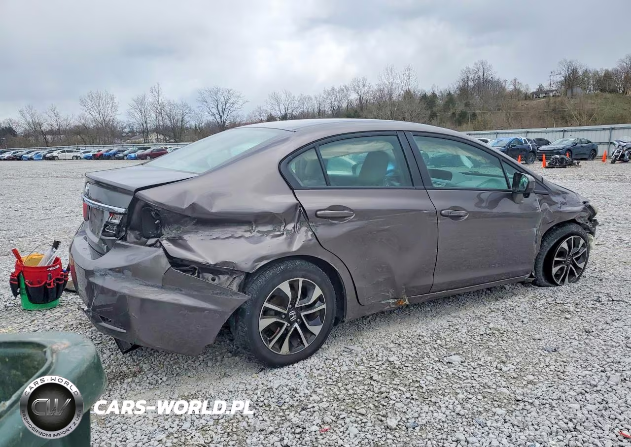 2014 Honda Civic Ex VIN:19XFB2F80EE035018 - 3