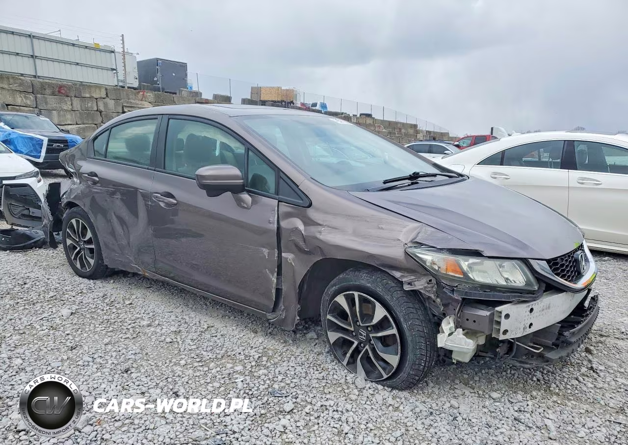 2014 Honda Civic Ex VIN:19XFB2F80EE035018 - 4