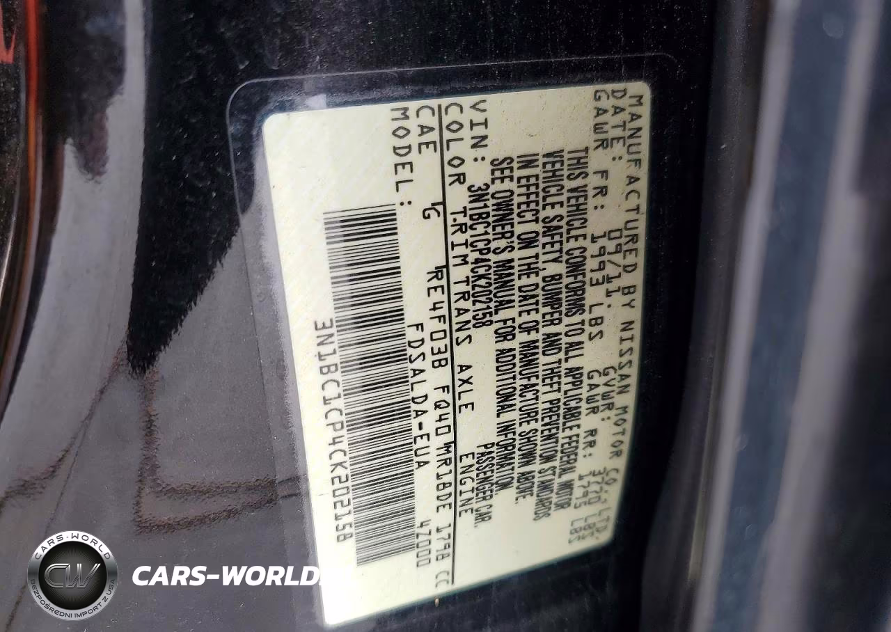 2012 Nissan Versa VIN:3N1BC1CP4CK202158 - 12