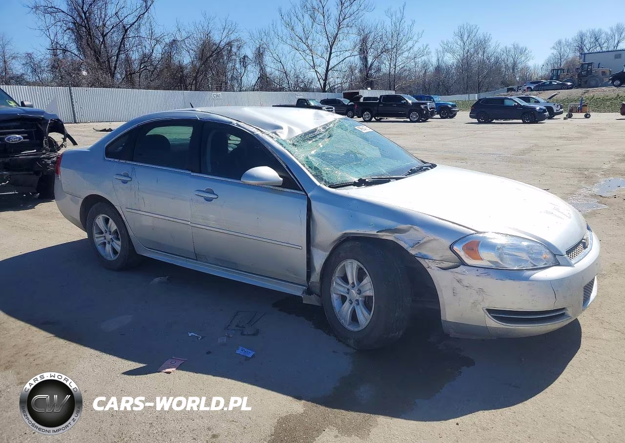2012 Chevrolet Impala Ls VIN:2G1WA5E3XC1155003 - 4