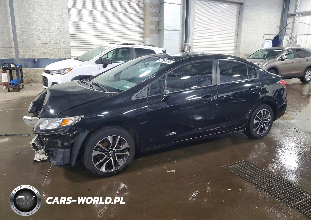 2014 Honda Civic Ex VIN:19XFB2F89EE040007 - 1