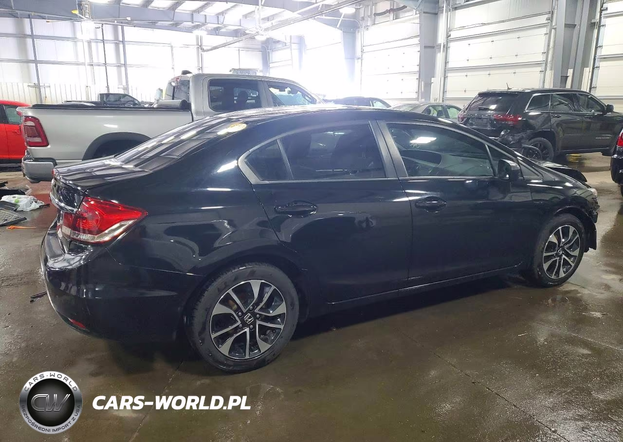 2014 Honda Civic Ex VIN:19XFB2F89EE040007 - 3