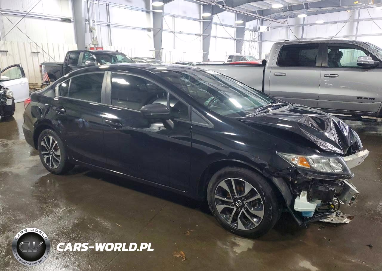 2014 Honda Civic Ex VIN:19XFB2F89EE040007 - 4