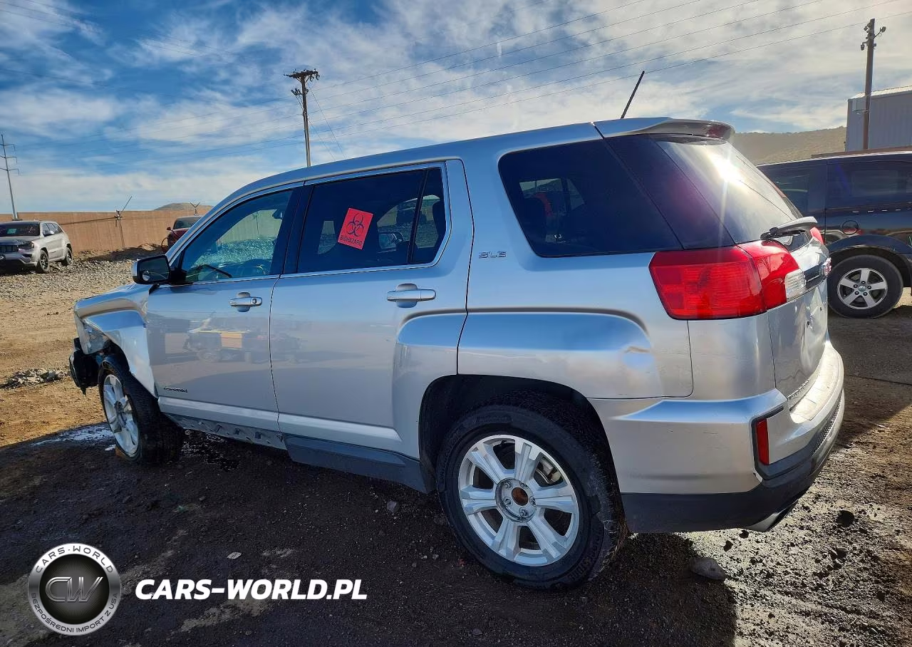 2017 GMC Terrain Sle VIN:2GKALMEK8H6156520 - 2