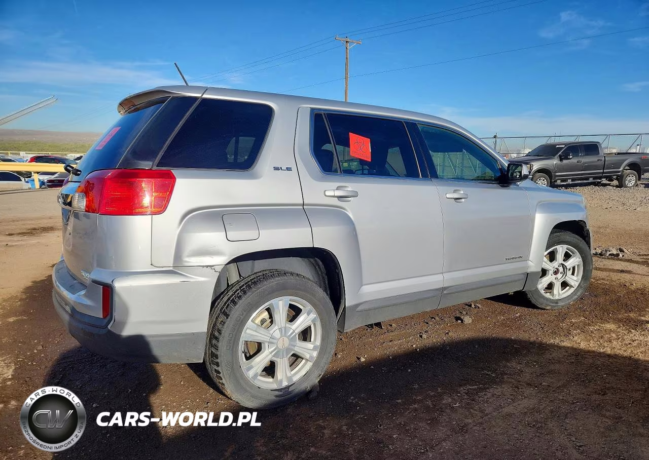 2017 GMC Terrain Sle VIN:2GKALMEK8H6156520 - 3