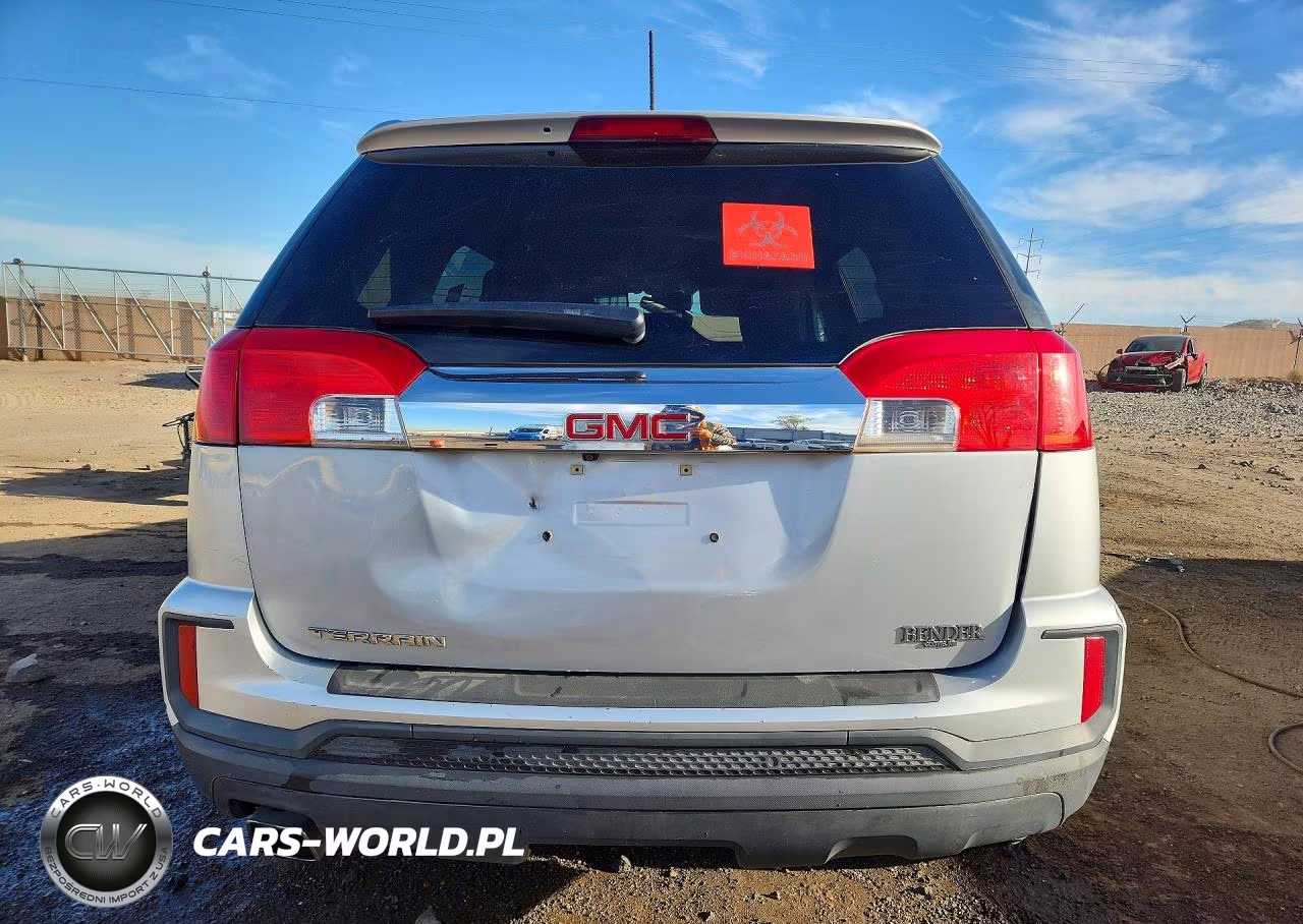2017 GMC Terrain Sle VIN:2GKALMEK8H6156520 - 6