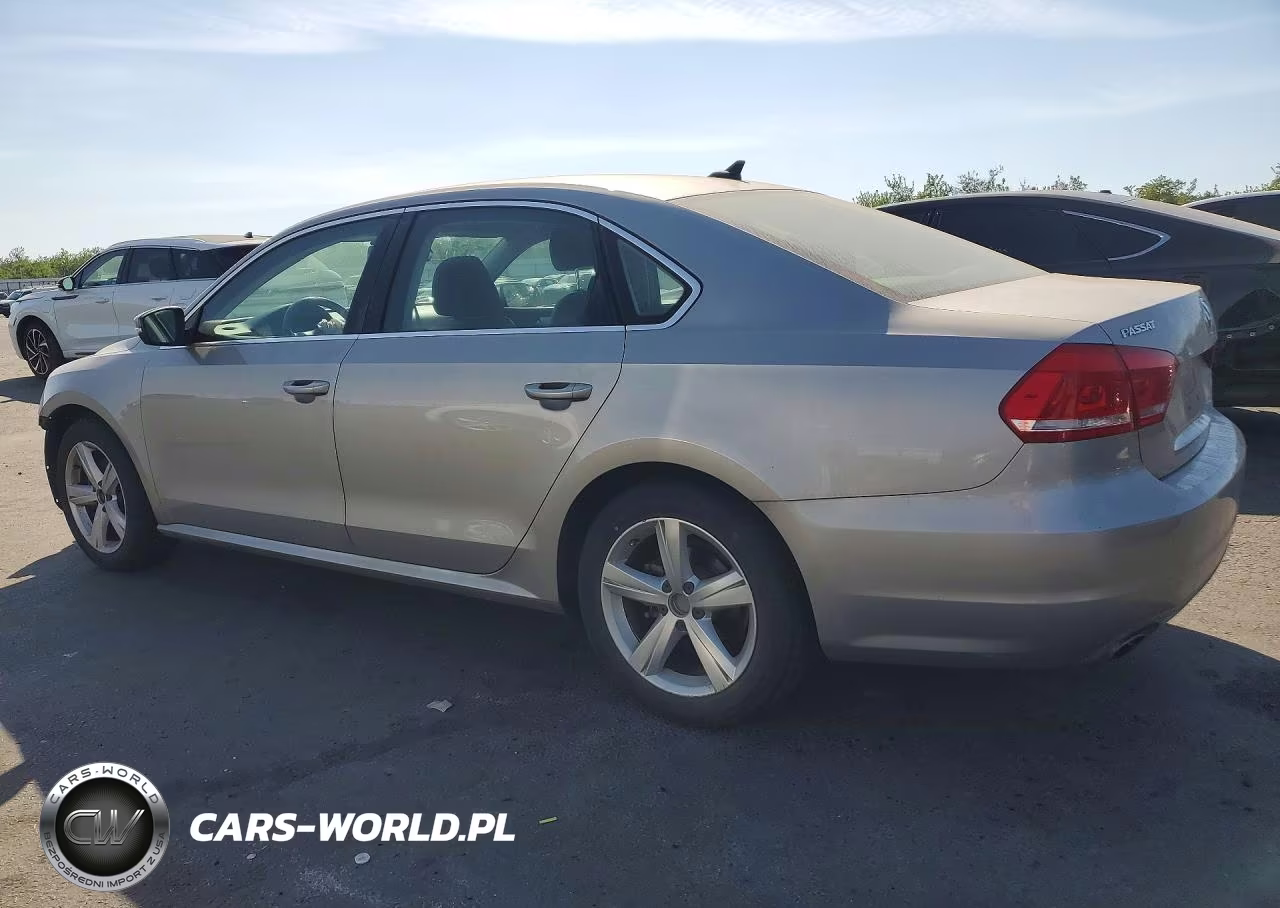 2012 Volkswagen Passat Se VIN:1VWBP7A38CC077690 - 2